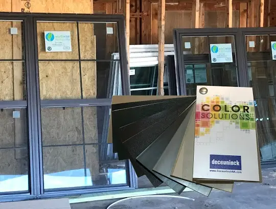 Earthwise window color and finish options