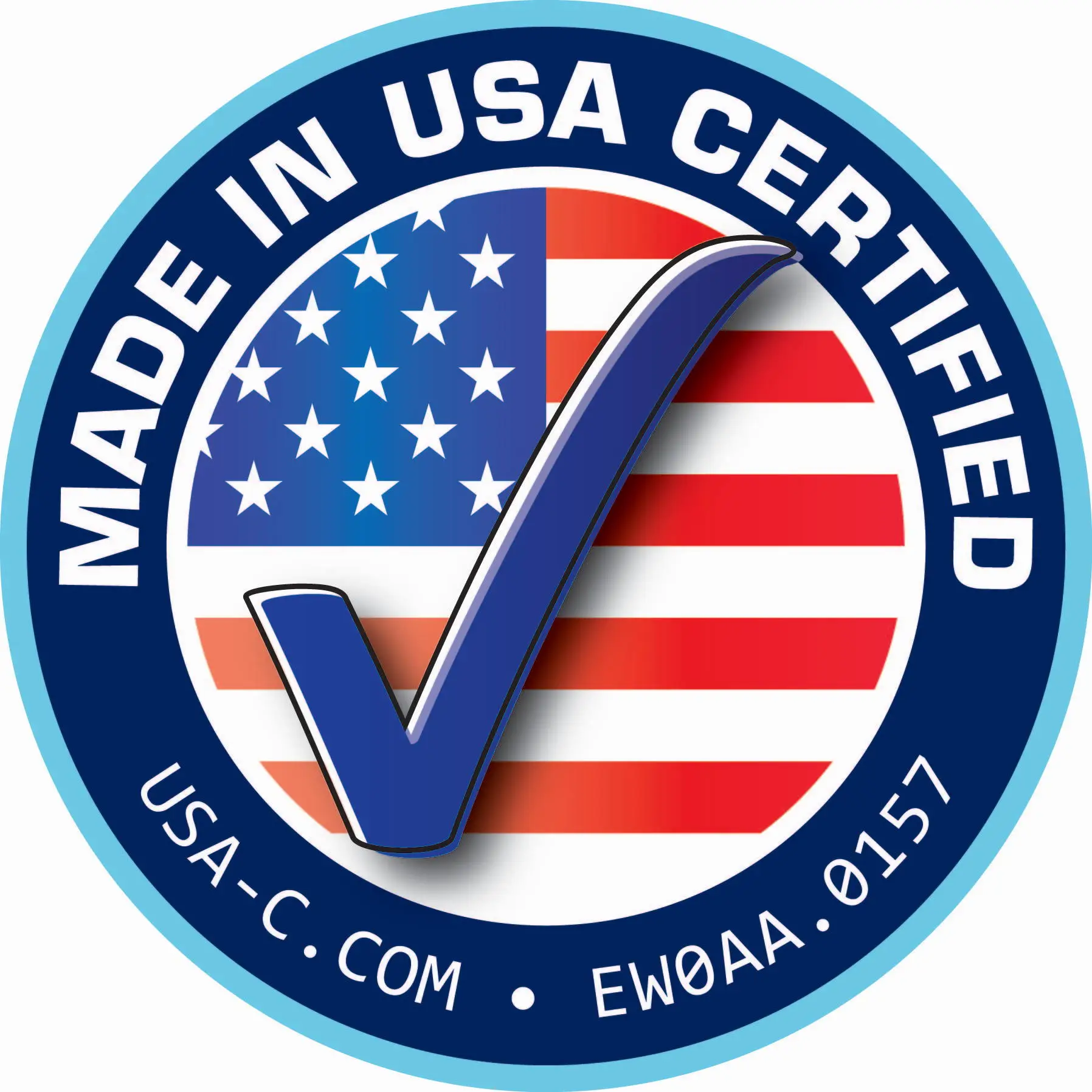 Made in USA Certified badge