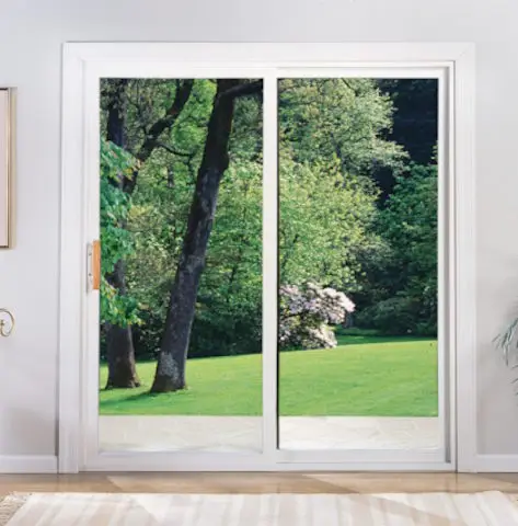 Earthwise sliding patio door, straight-on product view