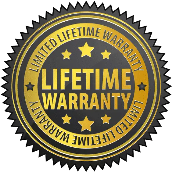 Limited Lifetime Warranty seal